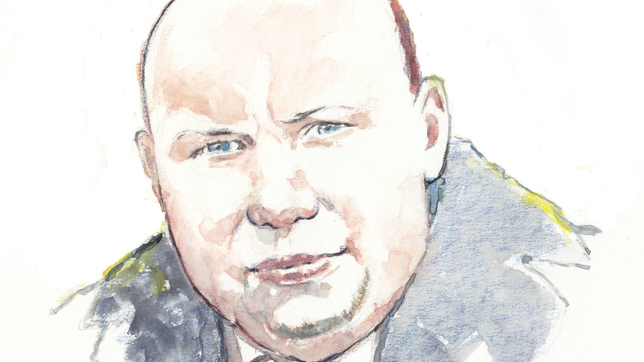 Mark M. alias de politiemol (foto: ANP).