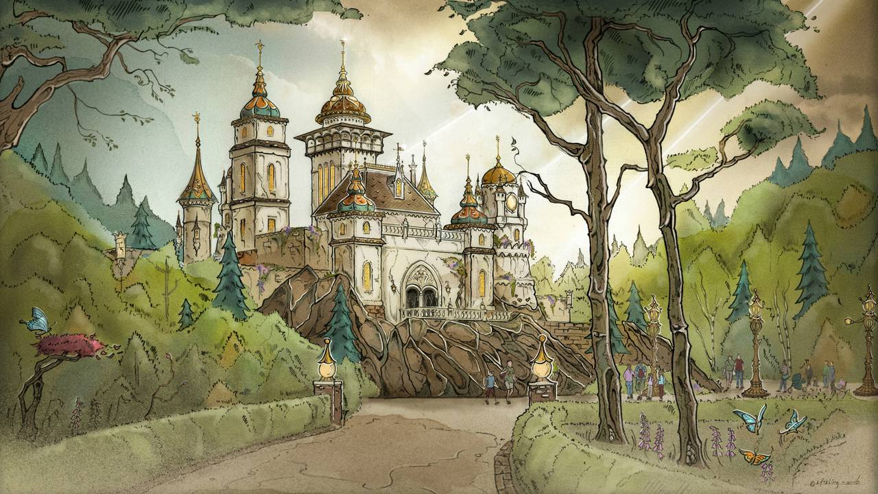 De nieuwe Efteling-attractie 'Symbolica: Paleis der Fantasie'