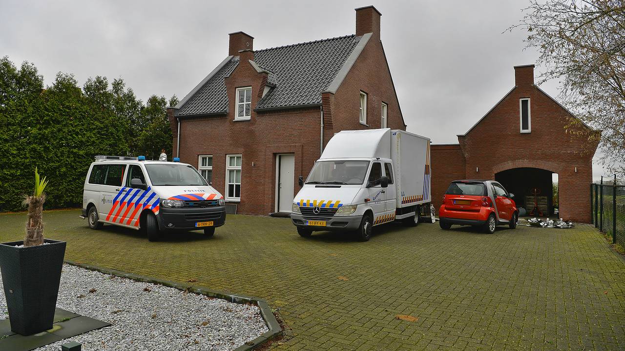 In ruimten onder dit huis stonden hennepkwekerijen (Foto Rico Vogels/SQ Vision)
