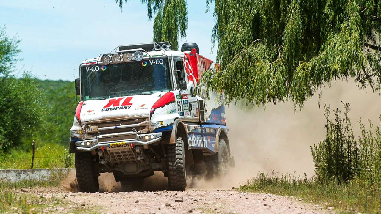 Maurik van den Heuvel in Dakar 2016