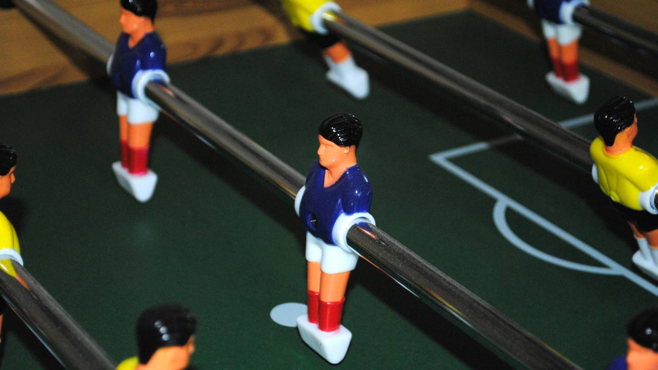 Een tafelvoetbalspel zou de aanleiding zijn geweest. (archieffoto: Flickr.com/PhilipJames)