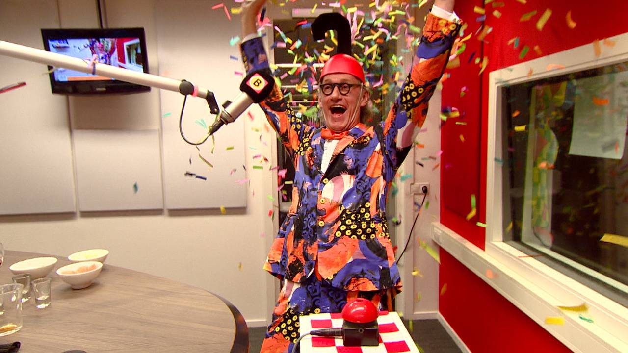 Hét moment dat Huub Hangop op de rode knop drukt.