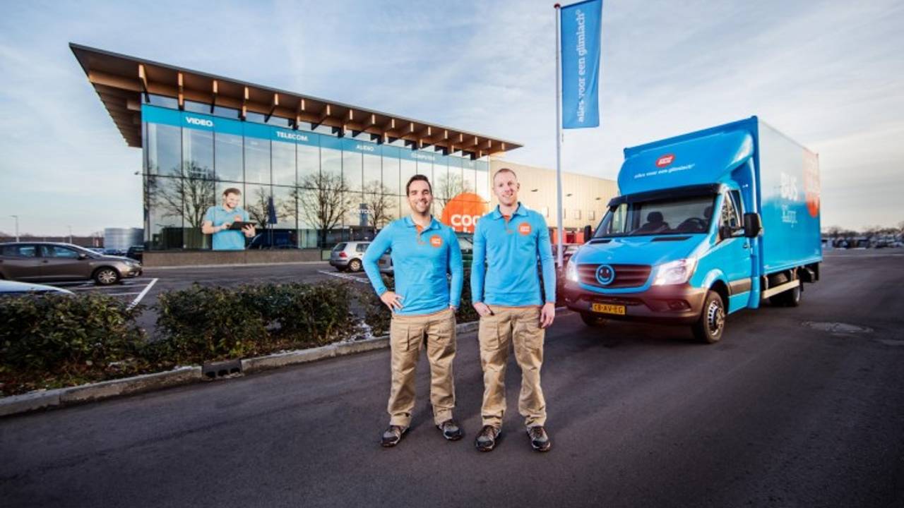 De eigen bezorgdienst van Coolblue (Foto: Coolblue)