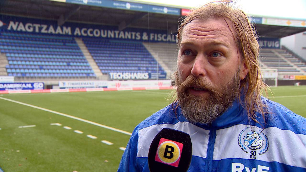 FC Den Bosch-coach René van Eck.