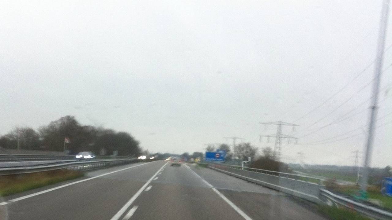 Situatie A17 bij Stampersgat (foto CDA)