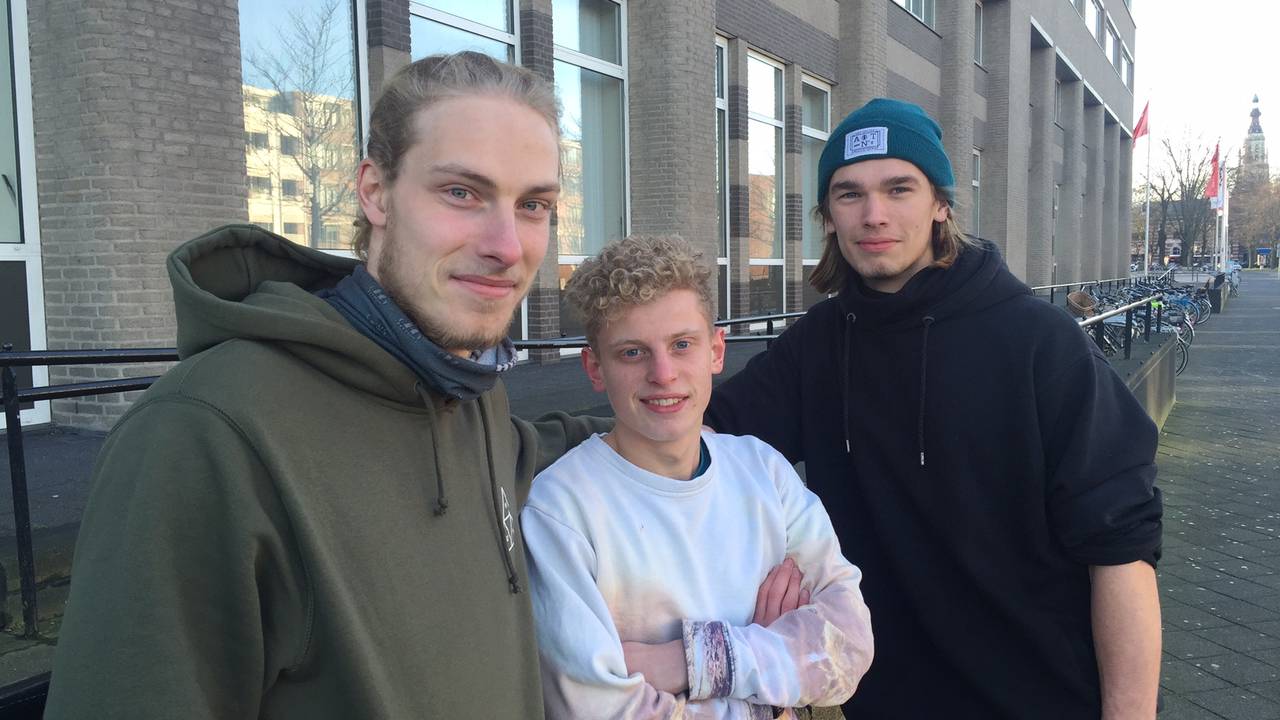 Bredase freerunners namen het initiatief voor een eigen oefenparcours (Foto: Erik Peeters)