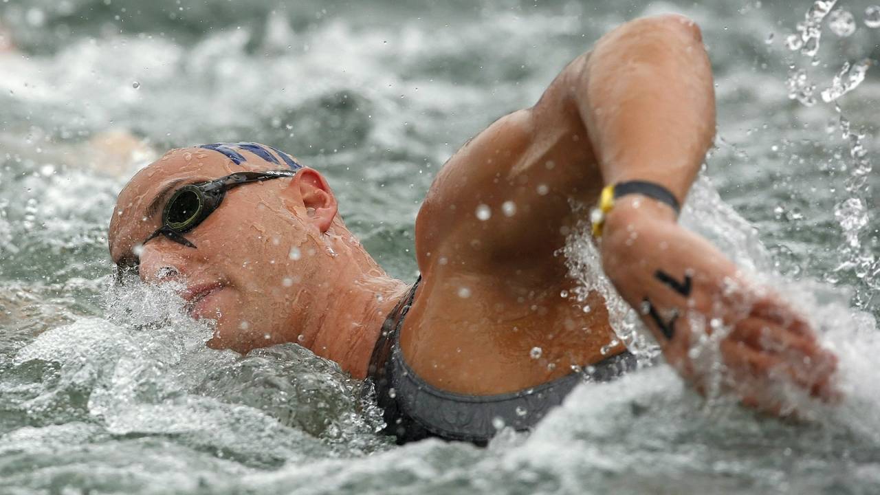 Maarten van der Weijden in actie. (Foto: ANP)