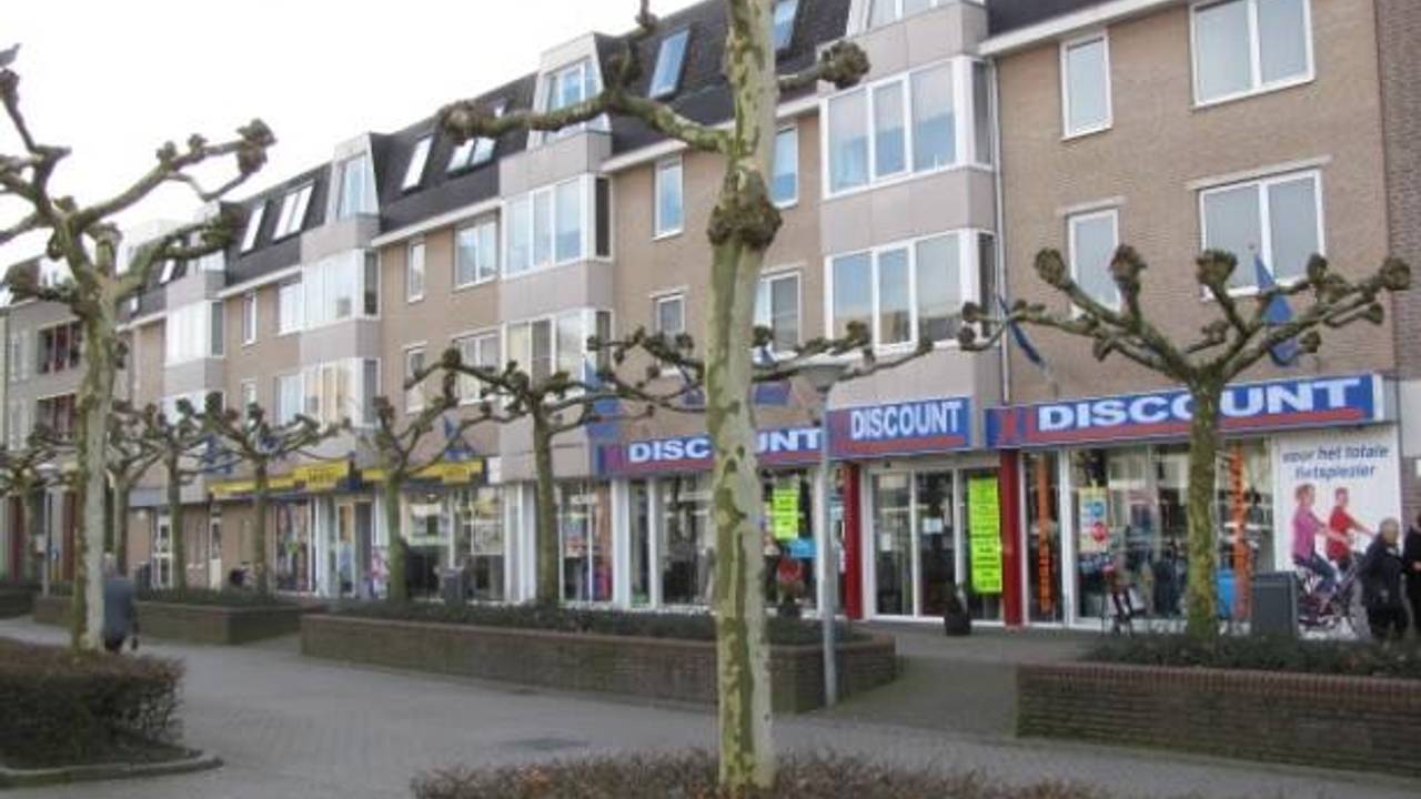 Het Mondriaanplein in Uden. (Foto: Wijkagent Uden)