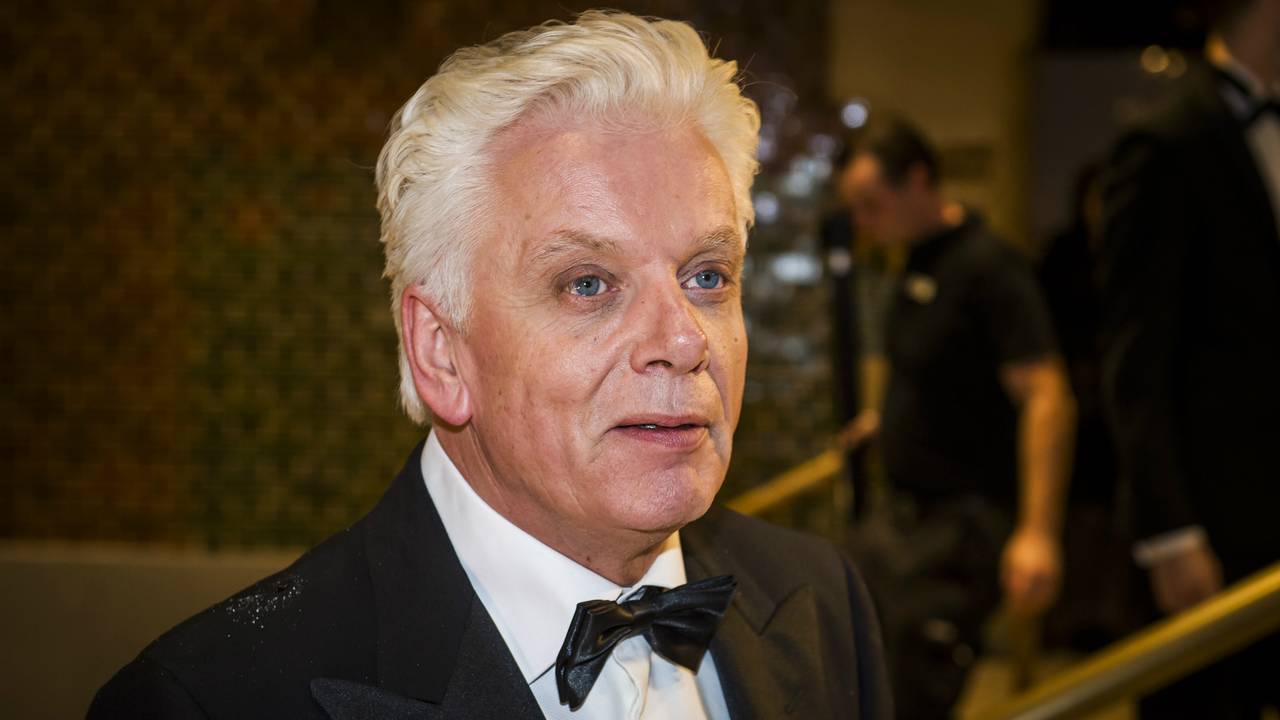 Jan Slagter bij het Correspondents’ Dinner (Foto: ANP)