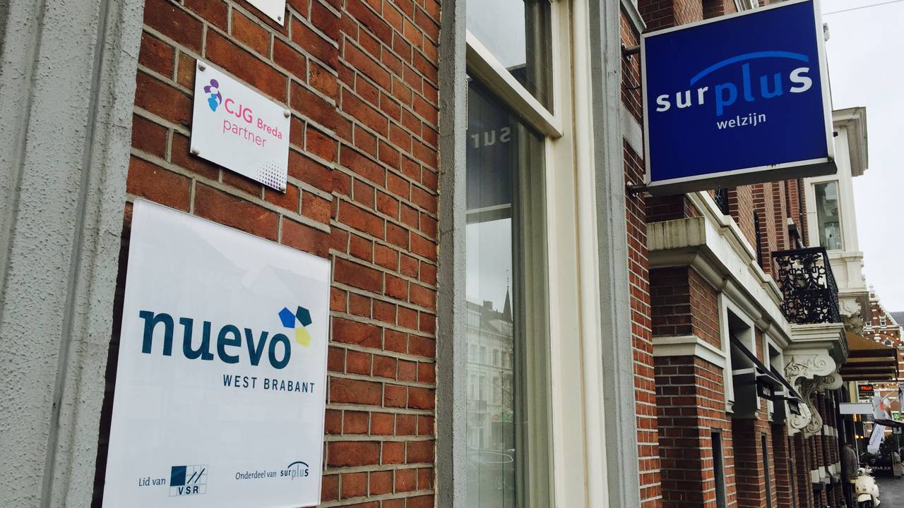 Het kantoor van Nuevo aan de Nieuwe Ginnekenstraat in Breda (foto: Raoul Cartens)