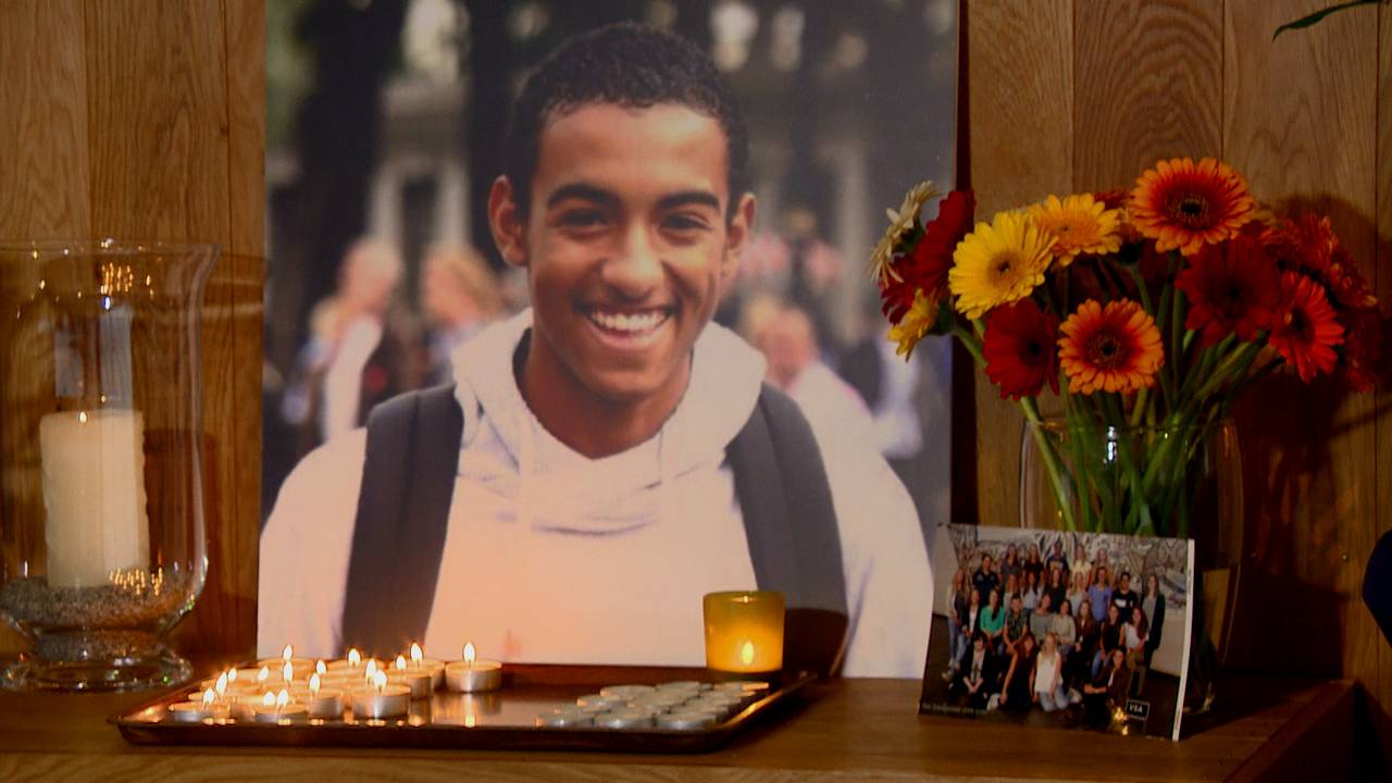 Een herdenkingshoekje voor Tim op zijn school in Den Bosch