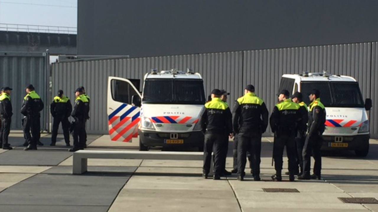Veel politie op de been