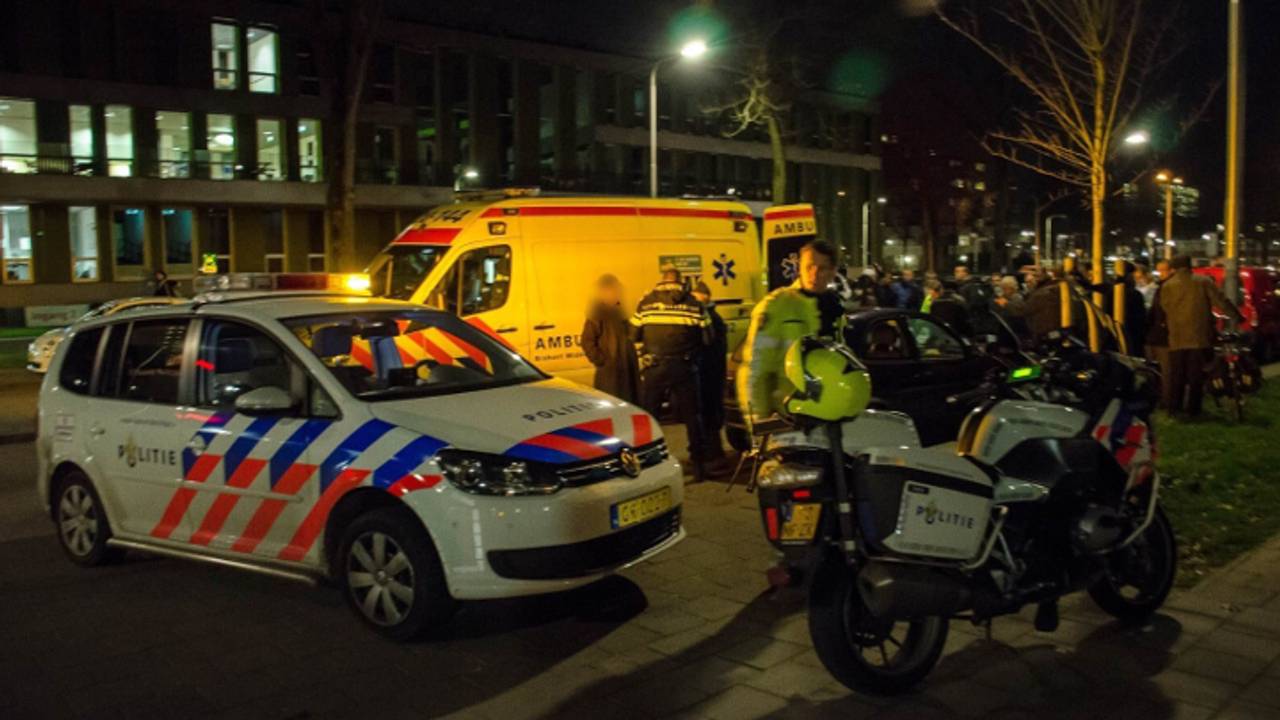 Fietser gewond (foto: Diederik Cools / Stuve Fotografie)