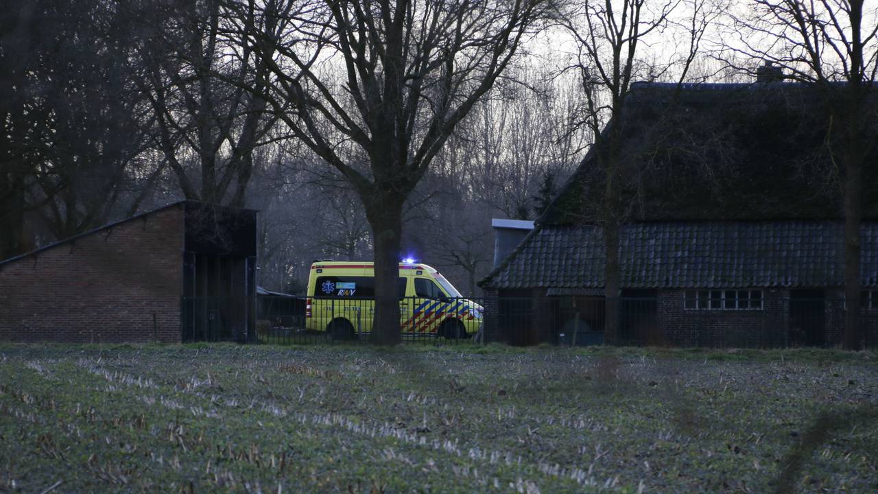 Ambulance ter plekke in Beers (foto: SK-Media)