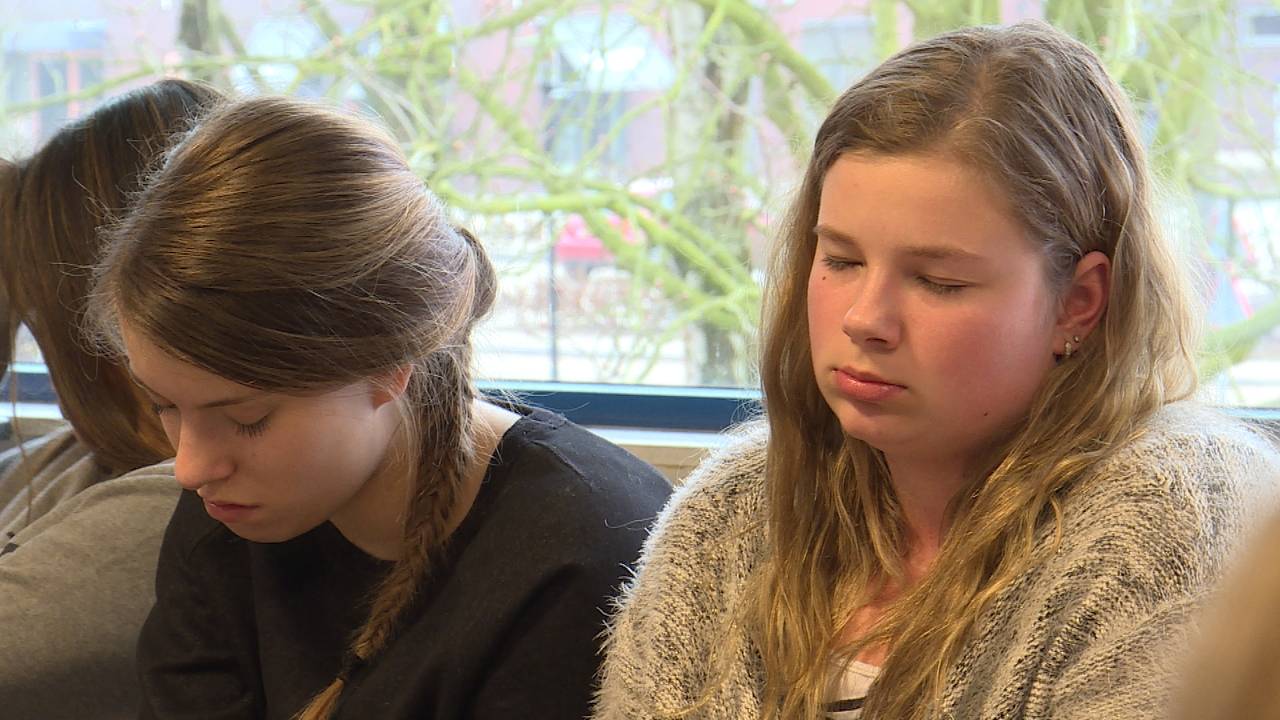 Leerlingen en docenten zijn moe, maar kunnen nog wel lachen