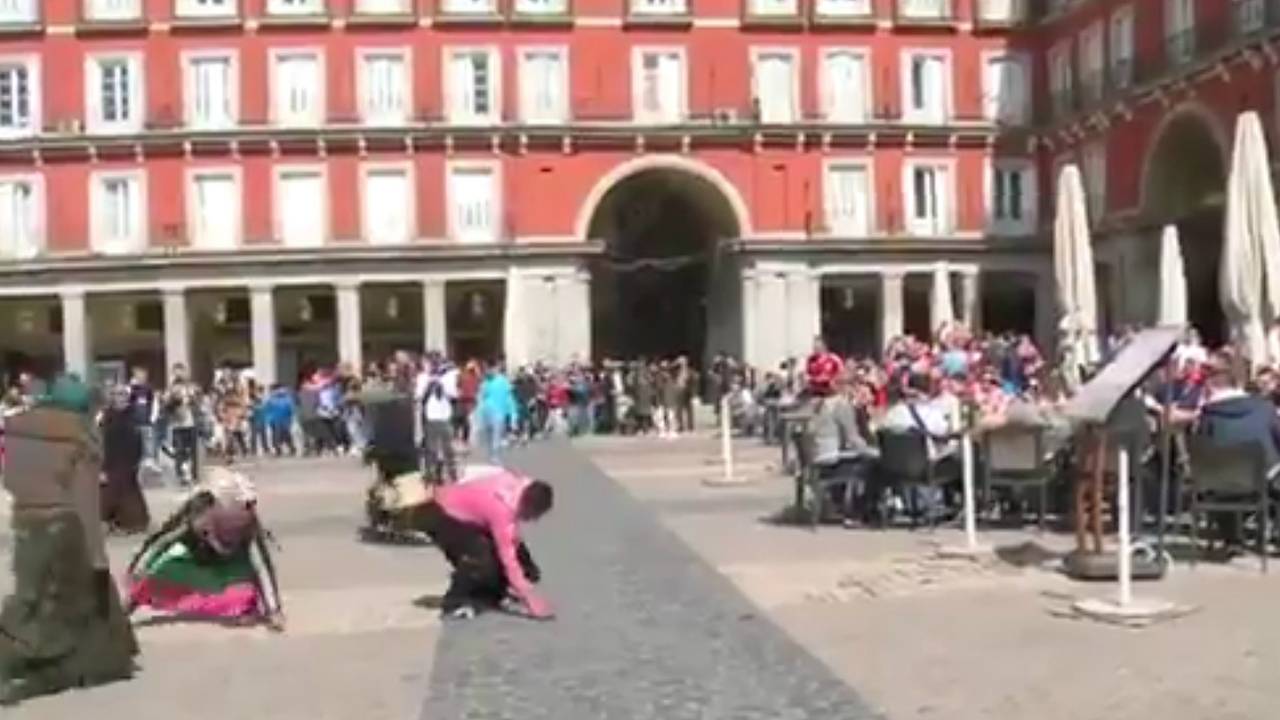 In totaal hebben zich 5 PSV-fans gemeld die zich misdroegen in Madrid.