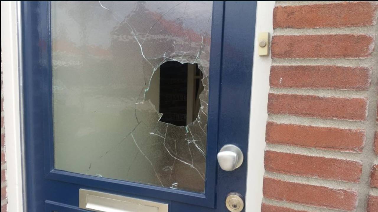 Een van de gevolgen van het geweld (foto: DTV - Oss).