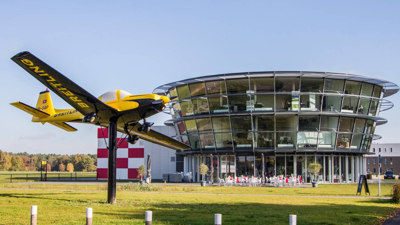 'Breda International Airport kwetsbaar' (foto: archief).