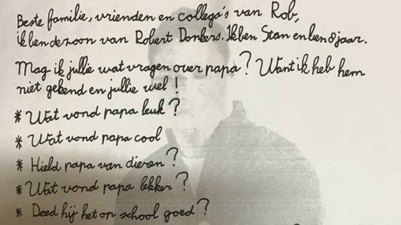 Op zijn ontroerende brief kreeg Stan veel reacties