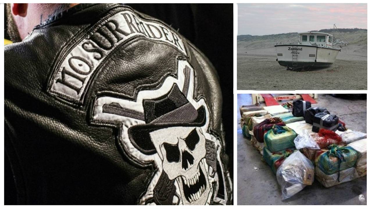 De drugs werden gevonden in een gestrande boot (beeld: politie)