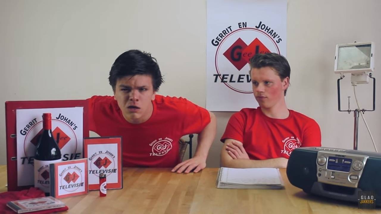 De jongens van GladJakkers. (Beeld: YouTube)