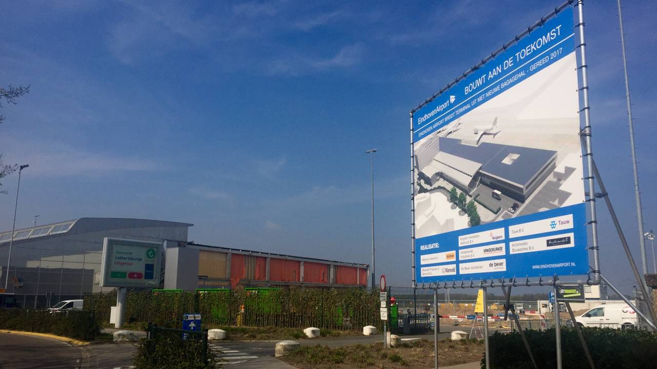 Om de groei op te vangen wordt een grotere bagagehal gebouwd (foto: Raoul Cartens)