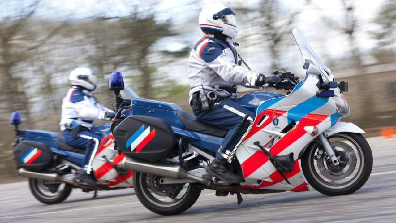 Motorrijders van de Koninklijke Marechaussee. Foto: Facebook/Koninklijke Marechaussee