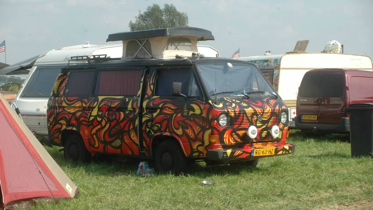 Het gestolen busje (Foto: Facebook)