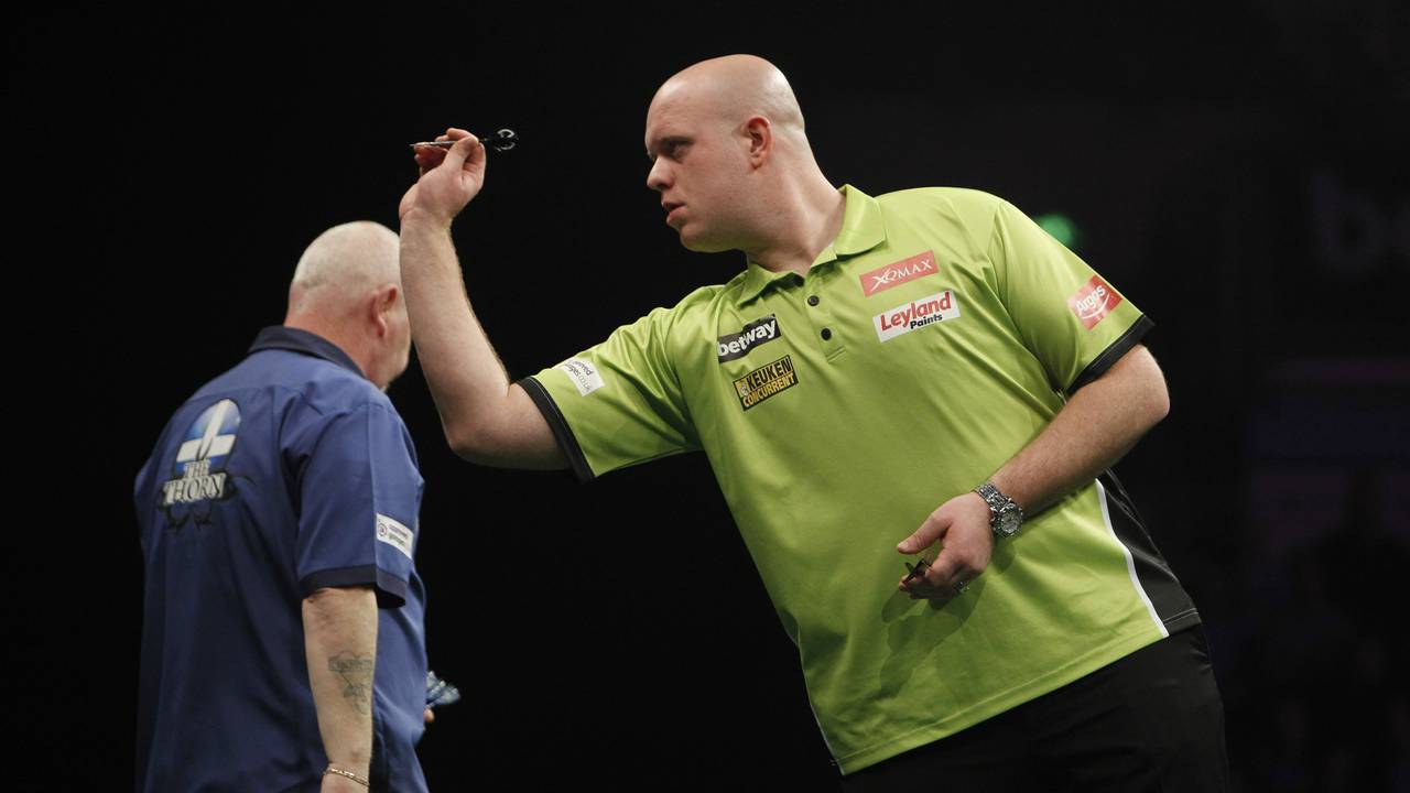 Michael van Gerwen. (Foto: Lawrence Lustig/PDC).