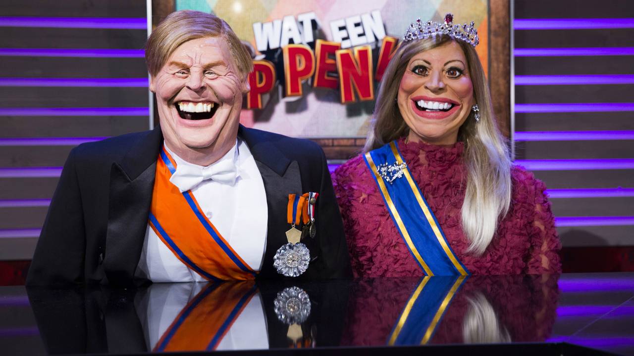 Koning Willem-Alexander en Maxíma komen ook langs. (Beeld: SBS6)