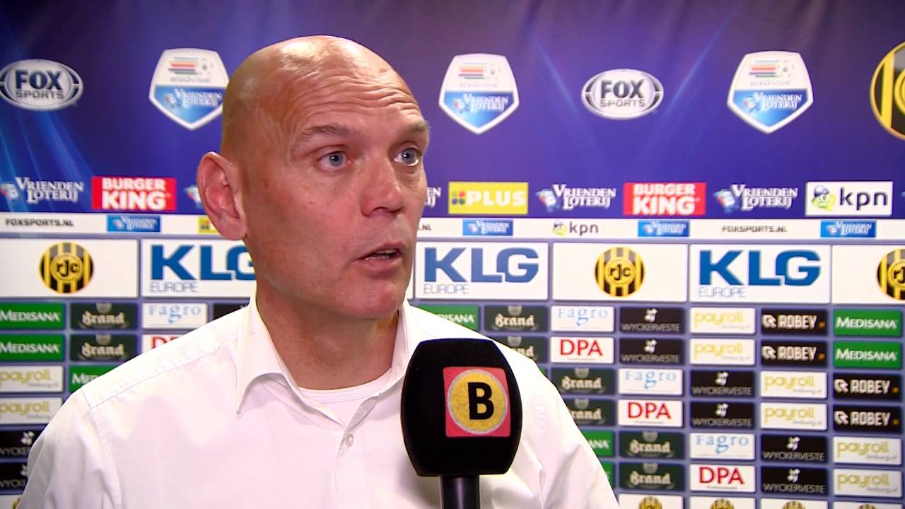 Willem II-trainer Jurgen Streppel hoopte zondag op een ontsnapping.