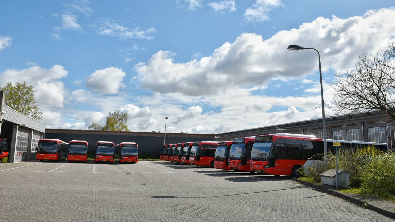 De busremise in Tilburg. (Foto: Toby de Kort/De Kort Media.)