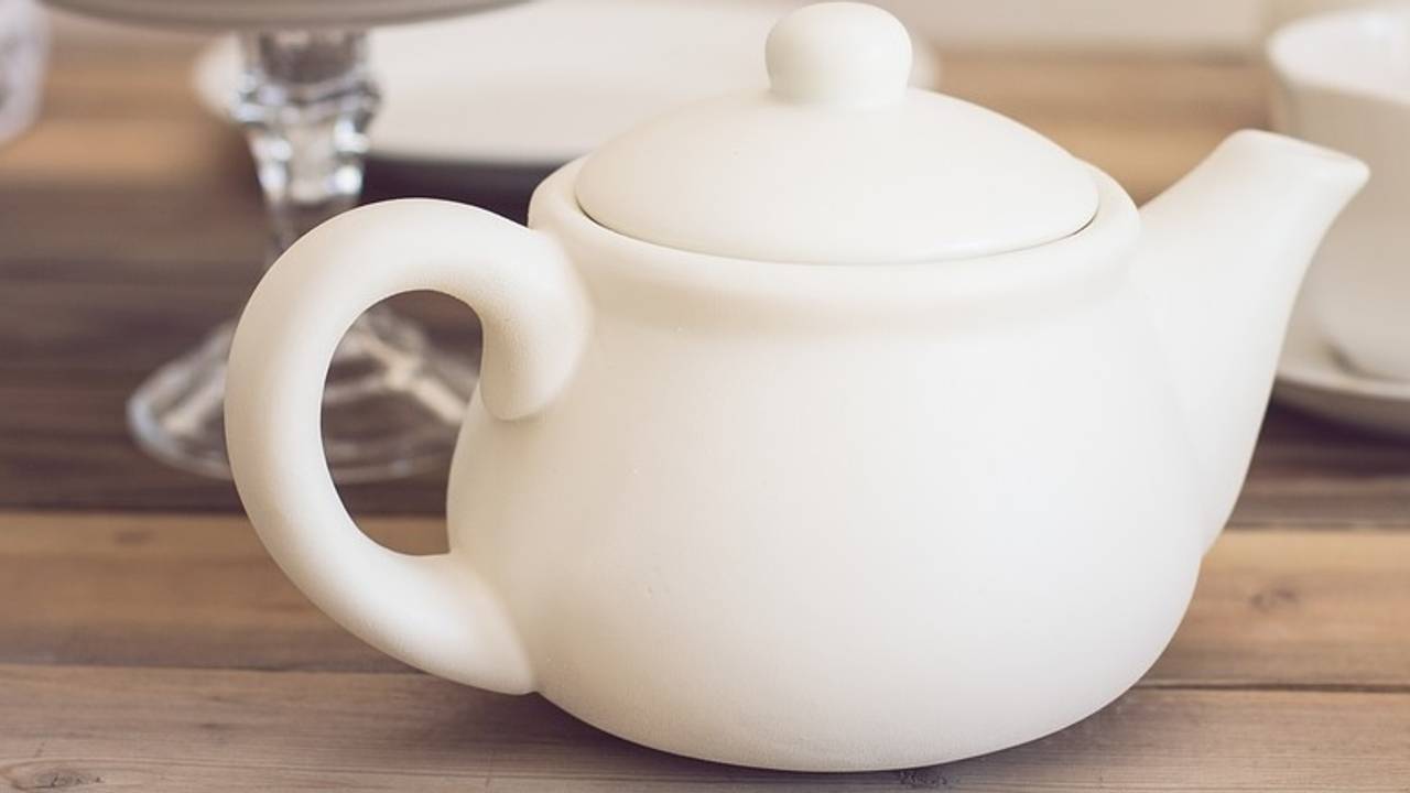 Een theepot (archieffoto)