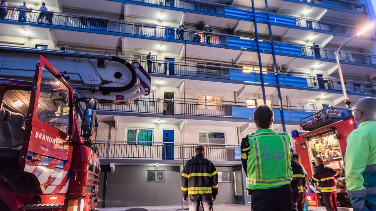 De Flat aan de Rubinsteinstraat in Tilburg (Foto: Jack Brekelmans/Persburo-BMS)