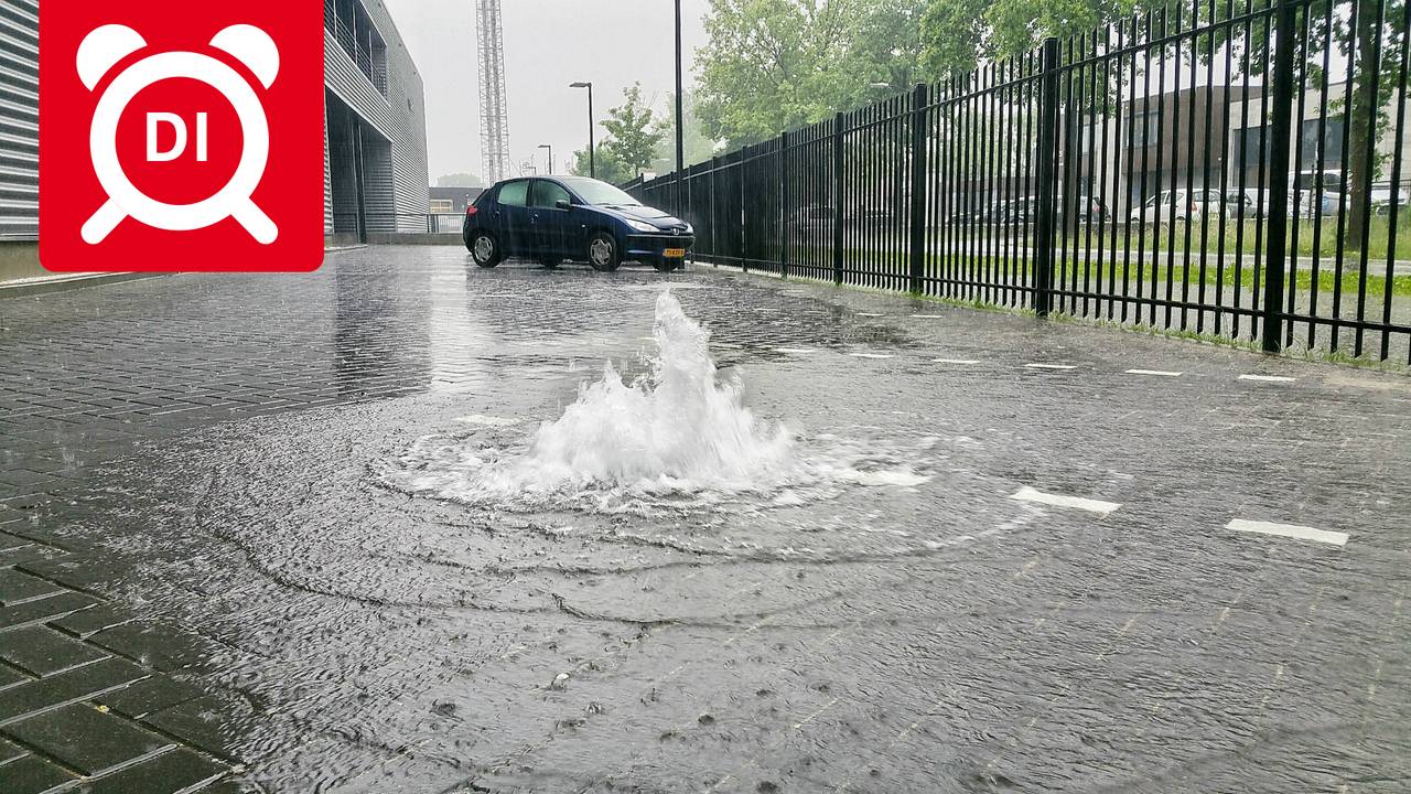 Het noodweer is weer achter de rug.