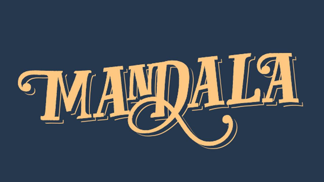 Mandala krijgt steeds meer vorm.