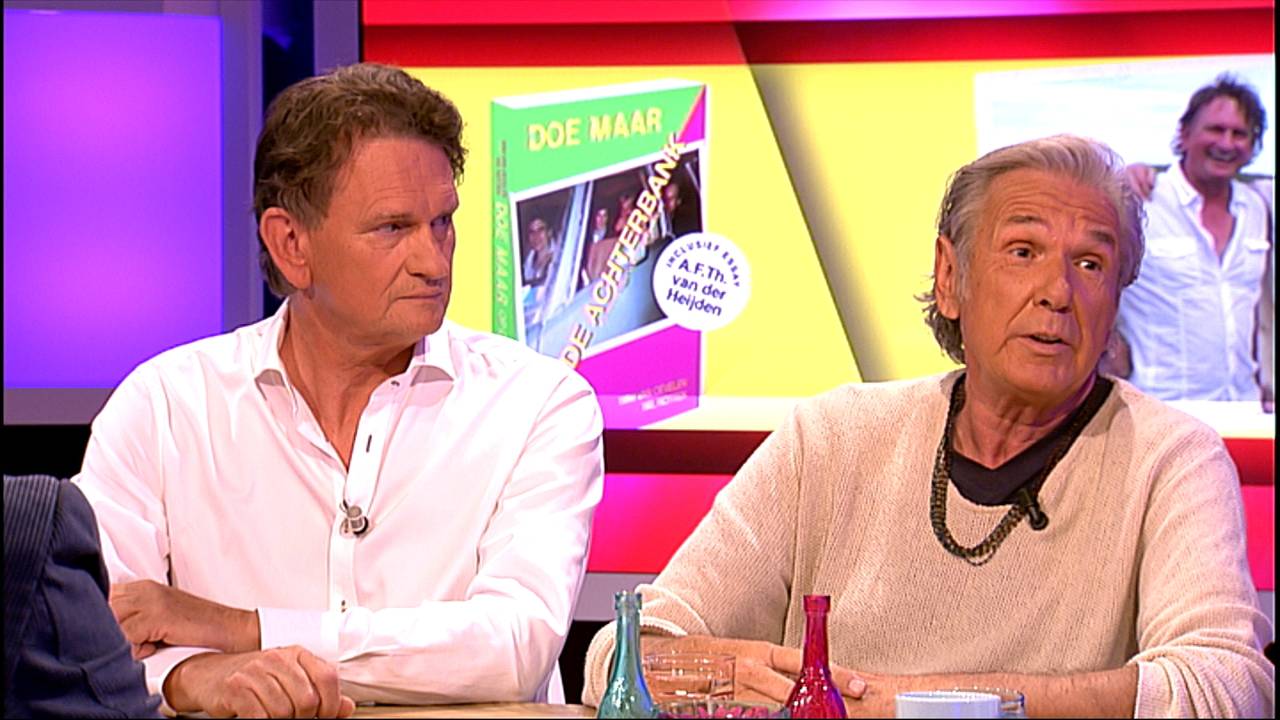 Wil Notten en Wim van Oevelen (r)