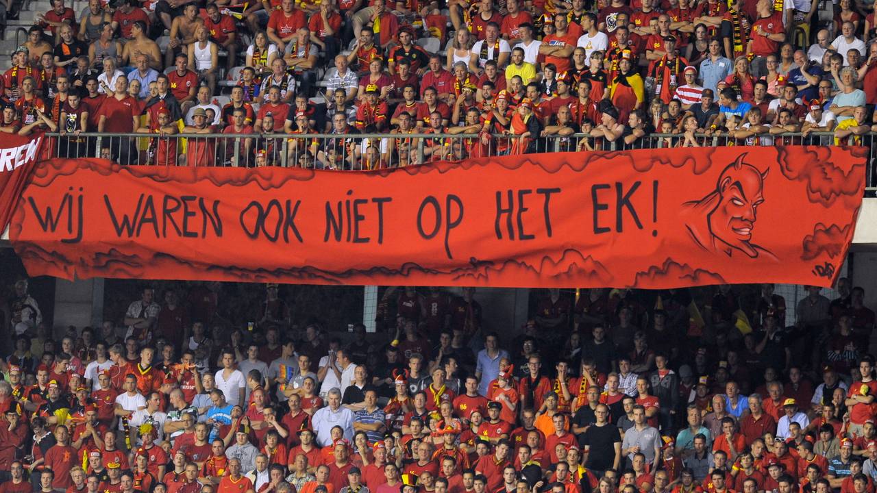 Nederlanders hebben geen trek om België-supporter te worden (foto: VI Images).