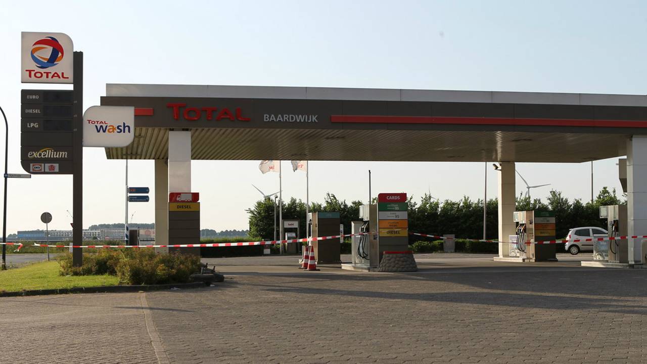 De Total moest de deuren sluiten vanwege de stroomstoring. Foto: Bernt van Dongen / FPMB