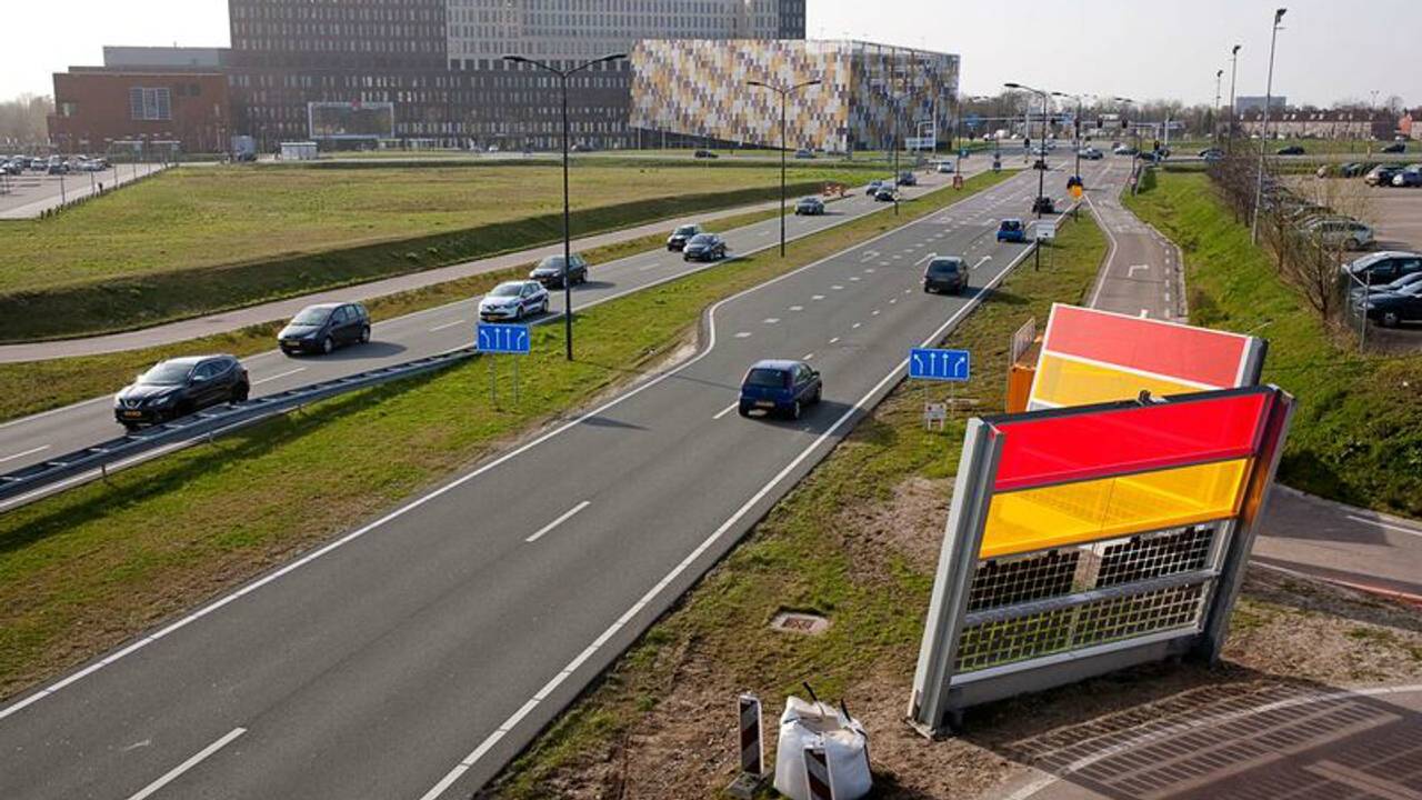 De proefopstelling in den Bosch (Foto: Branko de Lang / Heijmans)