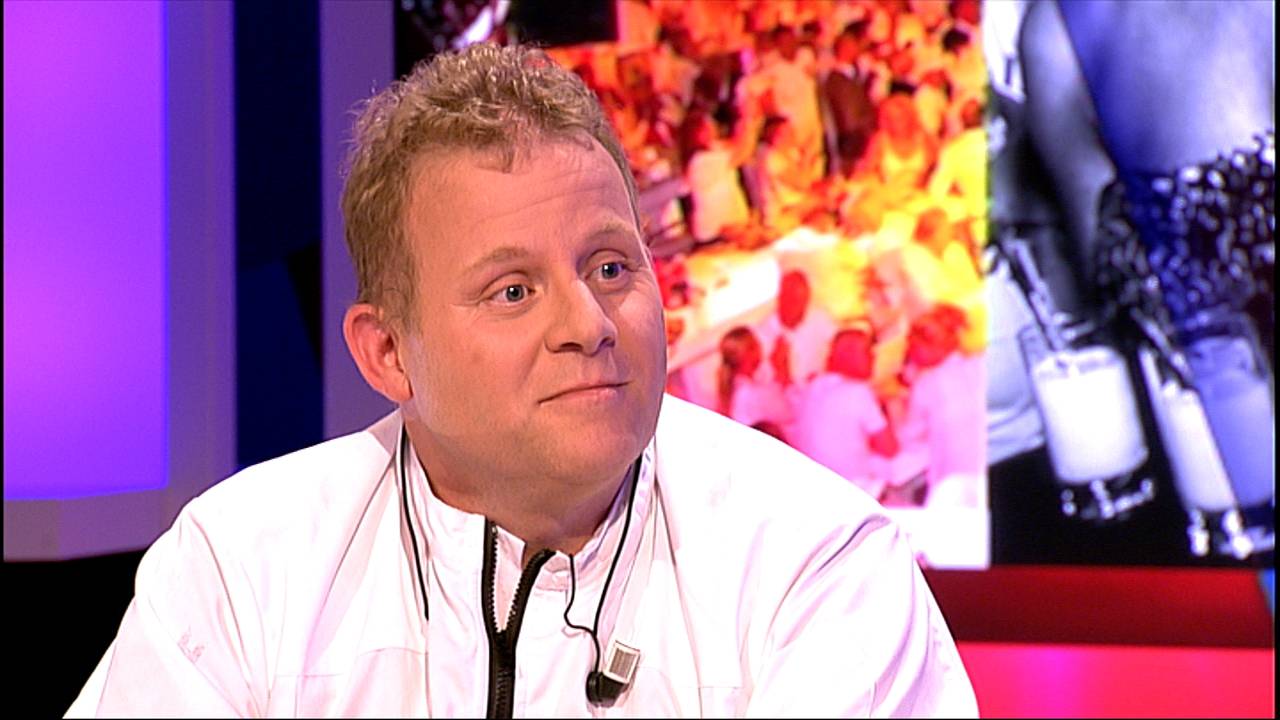 Robert Danse aan tafel bij Onder Ons