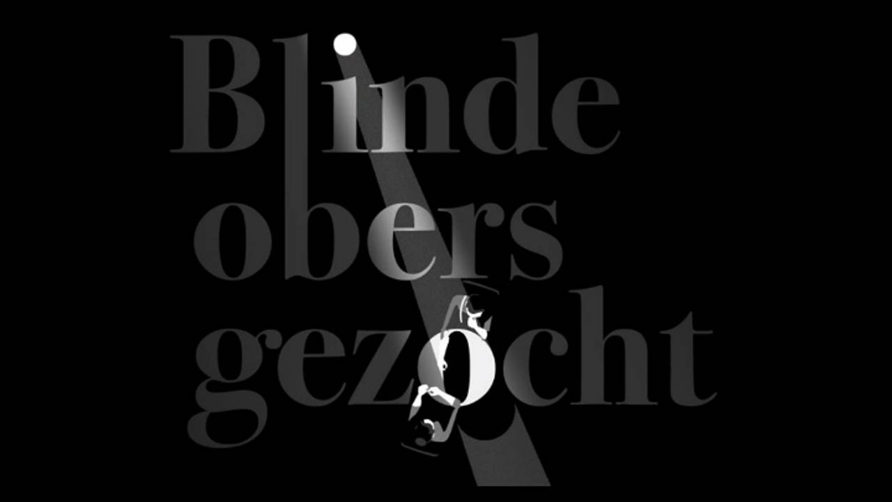 Bij ZWART zoeken ze acht blinde obers.