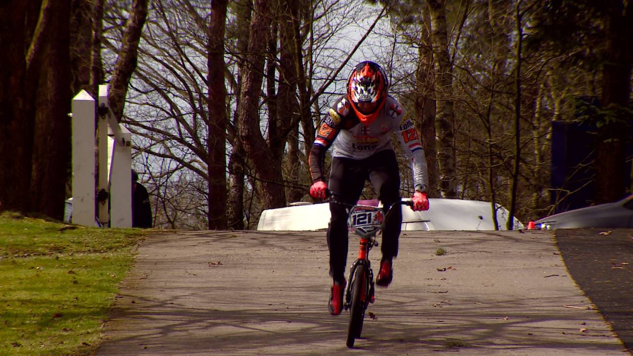 Raymon van der Biezen was op zijn laatste NK één van de vier Brabanders in de top-5