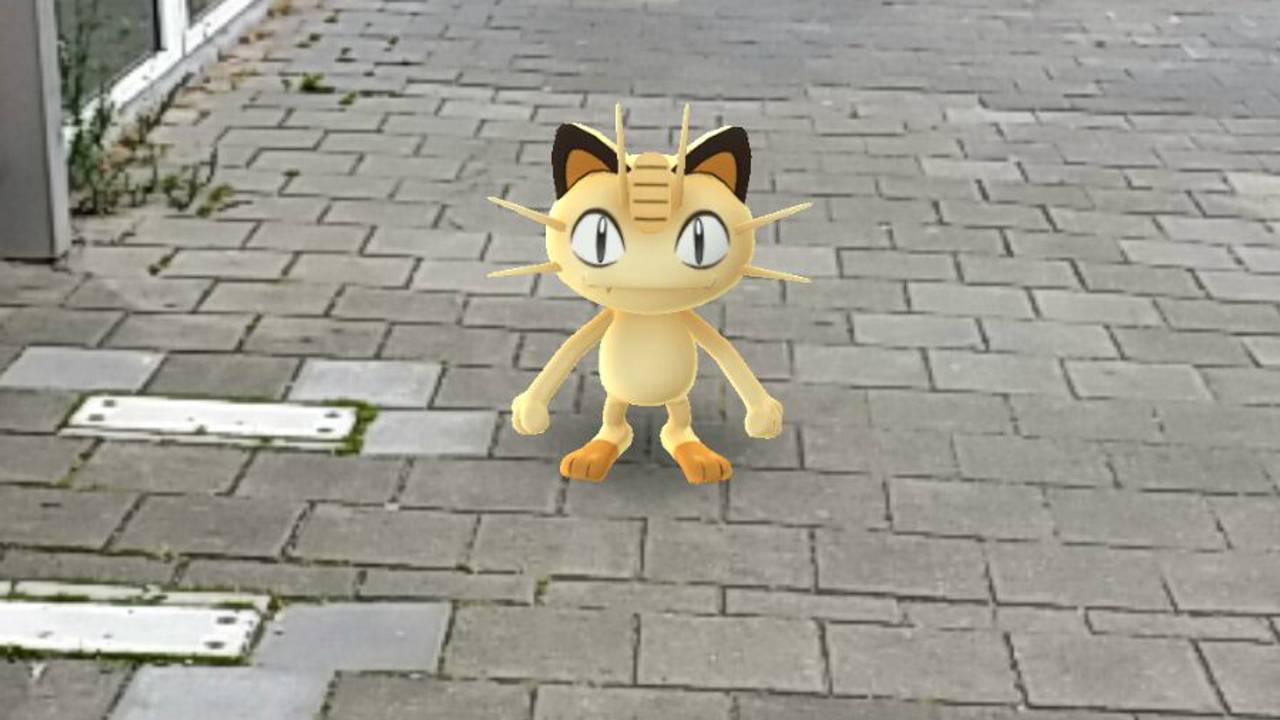 Het was helaas geen Meowth die hen bedreigde