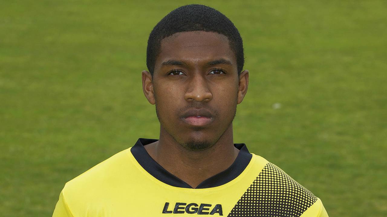 Brandon Robinson in het shirt van NAC Breda (foto: VI Images)