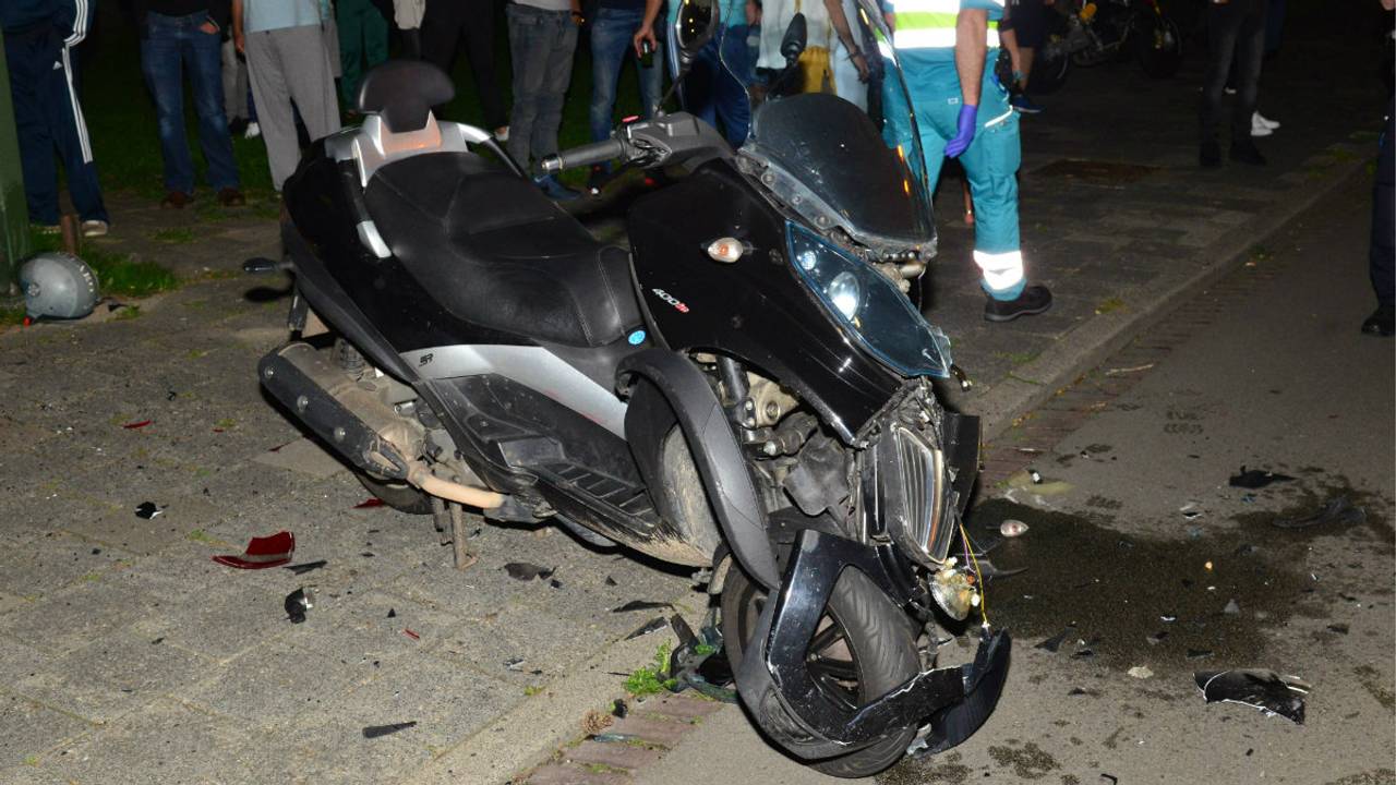 De motorscooter. (foto: Rob de Haas / Mainstay Media Breda)