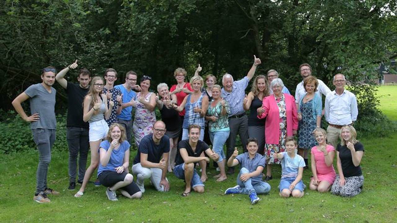 De cast van de film.