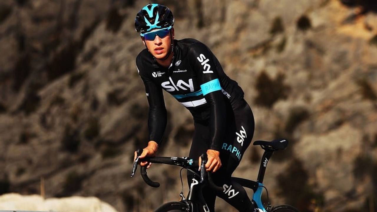 De Tilburgse wielrenner Danny van Poppel rijdt lekker in Noorwegen