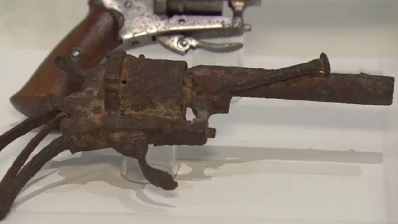 De revolver van Vincent van Gogh (Beeld: NOS)