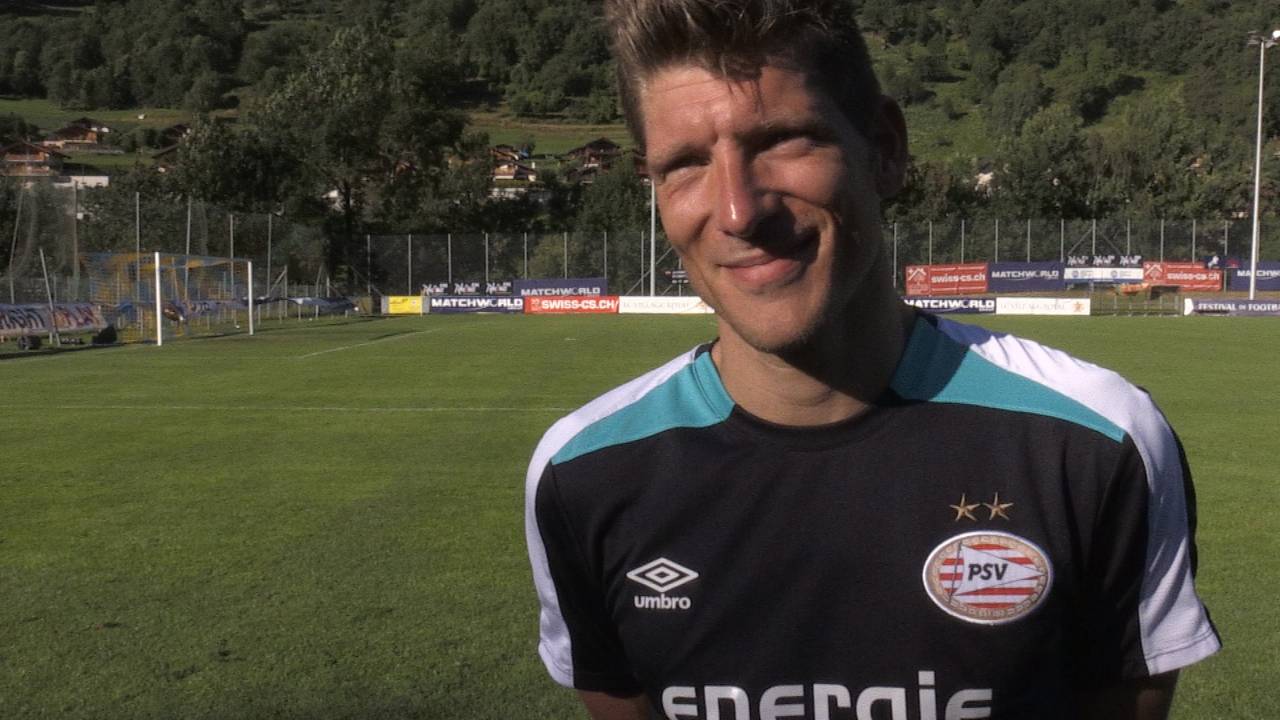 Stijn Schaars na PSV - FC Sion.